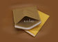 Brown/anuncios publicitarios amarillos de la burbuja del papel de Kraft amortiguados para enviar la tarjeta de IC
