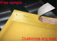 El correo de papel amarillo de Kraft envuelve el sello auto-adhesivo Logo Printing Available