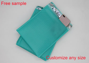Imprimiendo la burbuja polivinílica envuelve bolsos del franqueo 6 * 10 pulgadas de a prueba de choques con color verde