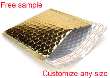 Sobres metálicos de la burbuja del sello del uno mismo, colores plásticos de envío rellenados de los sobres diversos