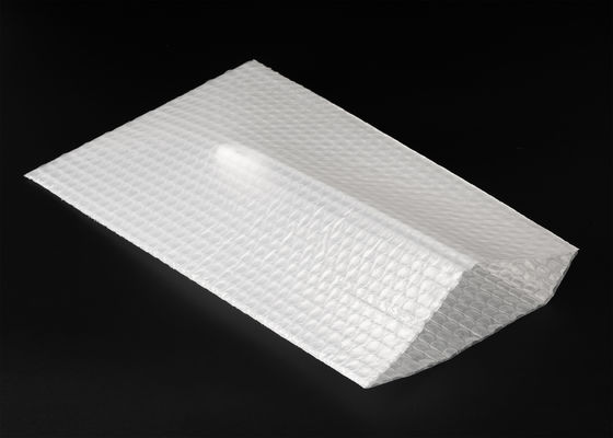 La burbuja biodegradable transparente 9m m blanca abierta plana empaqueta dos que el borde selló ROHS