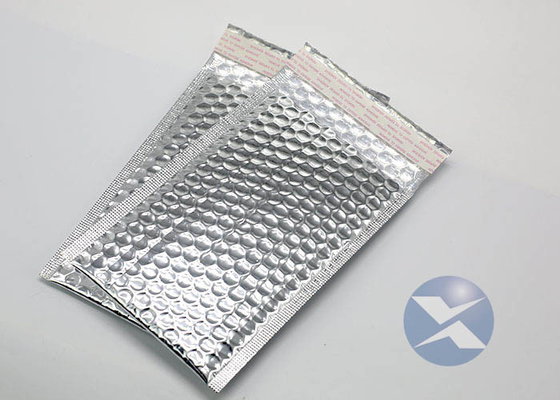 Sello metálico de plata de Adhensive del uno mismo de los anuncios publicitarios de la burbuja de la prueba del rasgón para el empaquetado protector