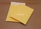 Anuncios publicitarios de envío amarillos de la burbuja de Kraft, Matt Bubble Wrap Packaging Envelopes