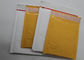 Anuncios publicitarios amarillos modificados para requisitos particulares de la burbuja del papel de Kraft fáciles rasgar rellenado para el correo