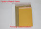 Modifique los anuncios publicitarios de impresión amarillos de la burbuja para requisitos particulares del papel de Kraft amortiguados pulgada del franqueo 10*12