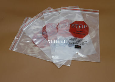 Impresión en offset PE de las bolsas de plástico abiertas del top plano con 2 o 3 lados de aislamiento